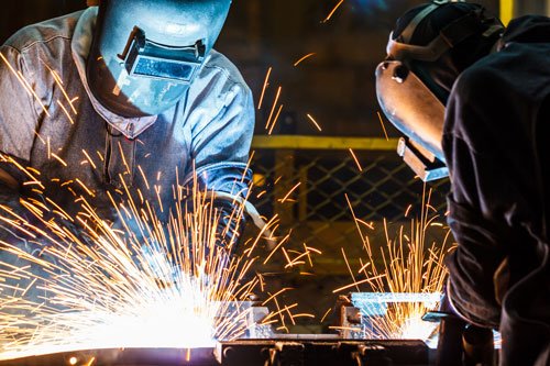 Stick welding on pipeline steel with an APS SMAW inverter